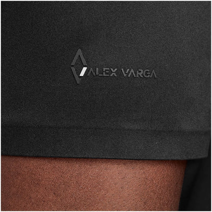 Mens Alex Varga Questana Seamless Golf Shirt