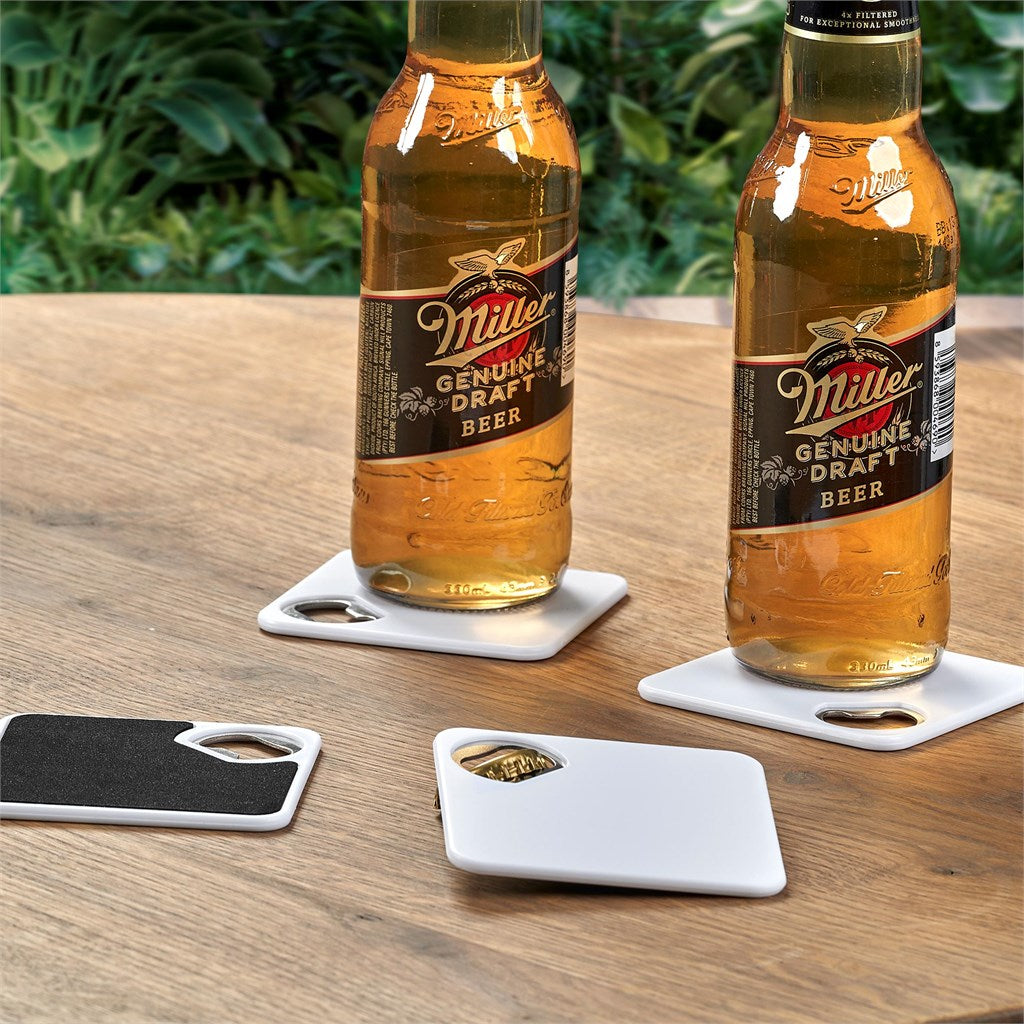 Altitude Sela Recycled Plastic Bottle Opener Coaster