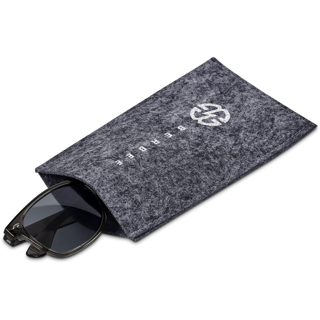 Okiyo Shedo RPET Felt Glasses Pouch - Grey