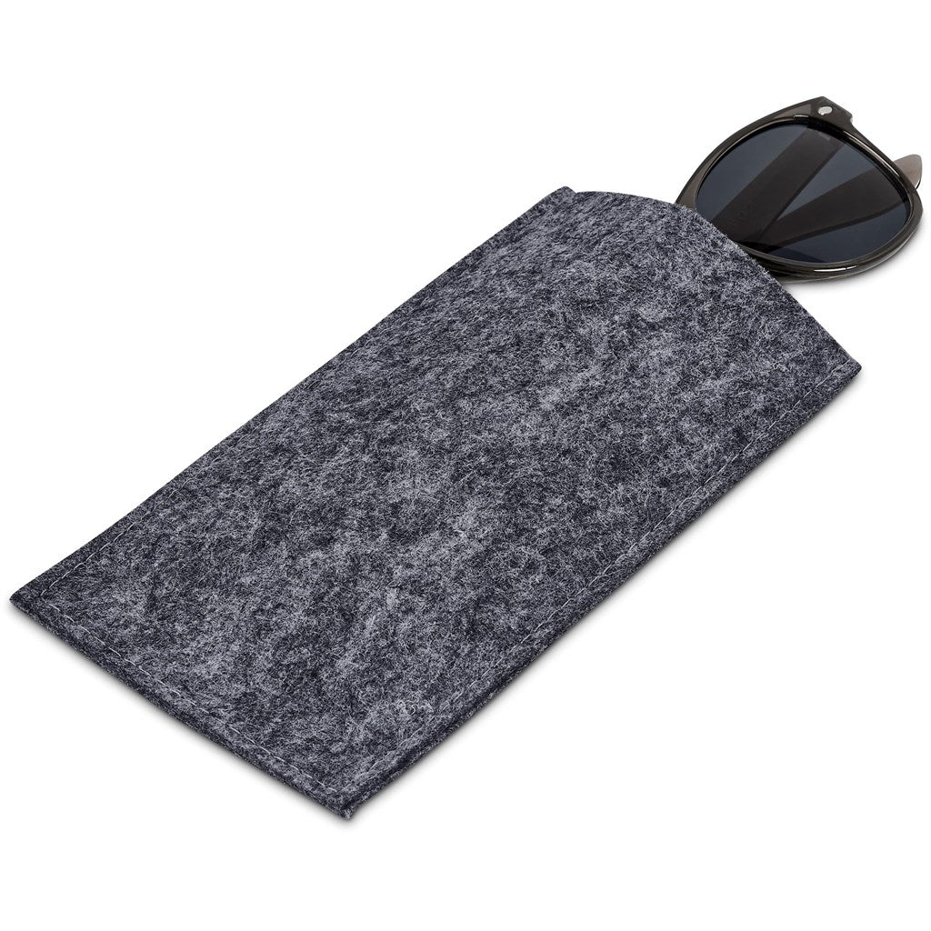 Okiyo Shedo RPET Felt Glasses Pouch - Grey