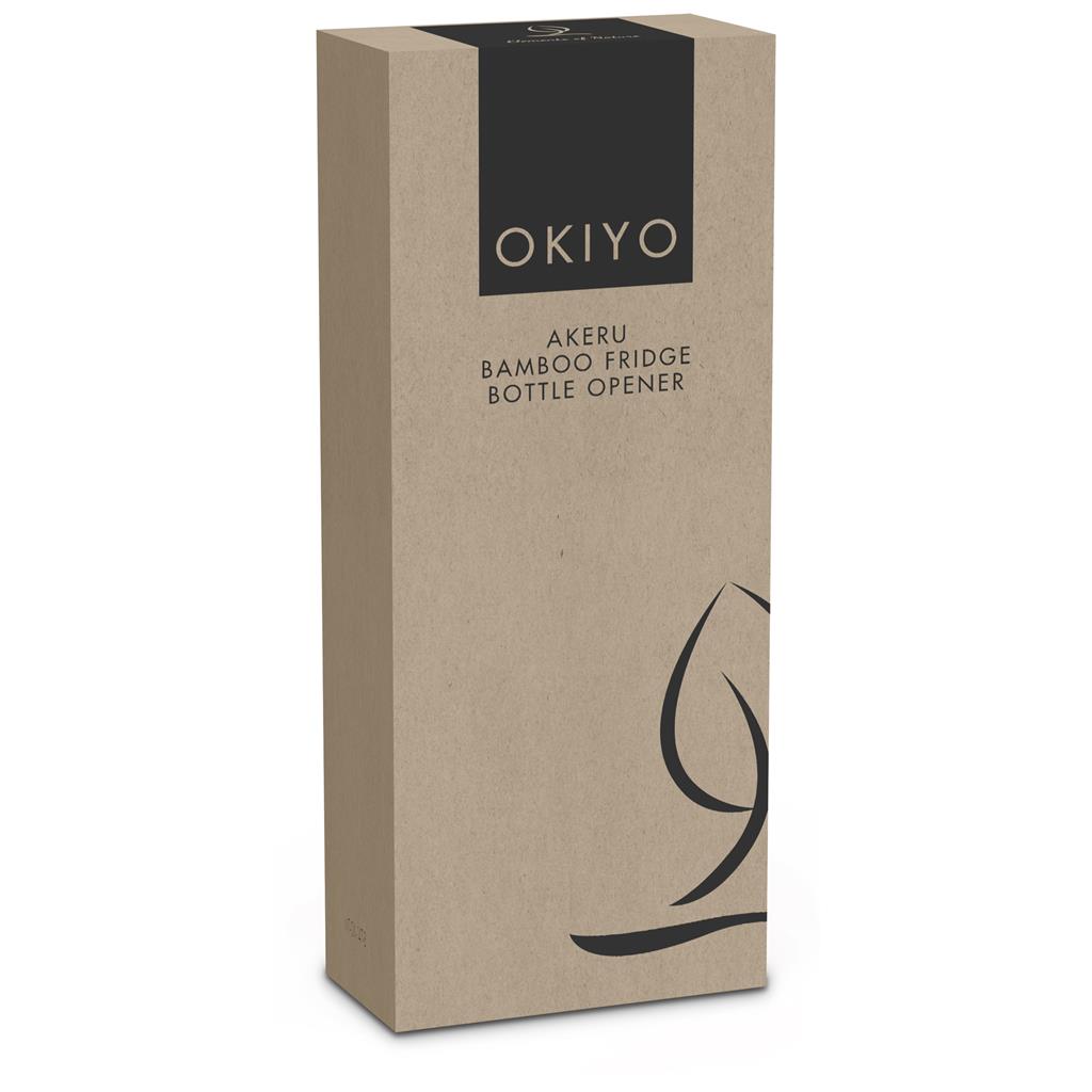 Okiyo Akeru Bamboo Fridge Bottle Opener