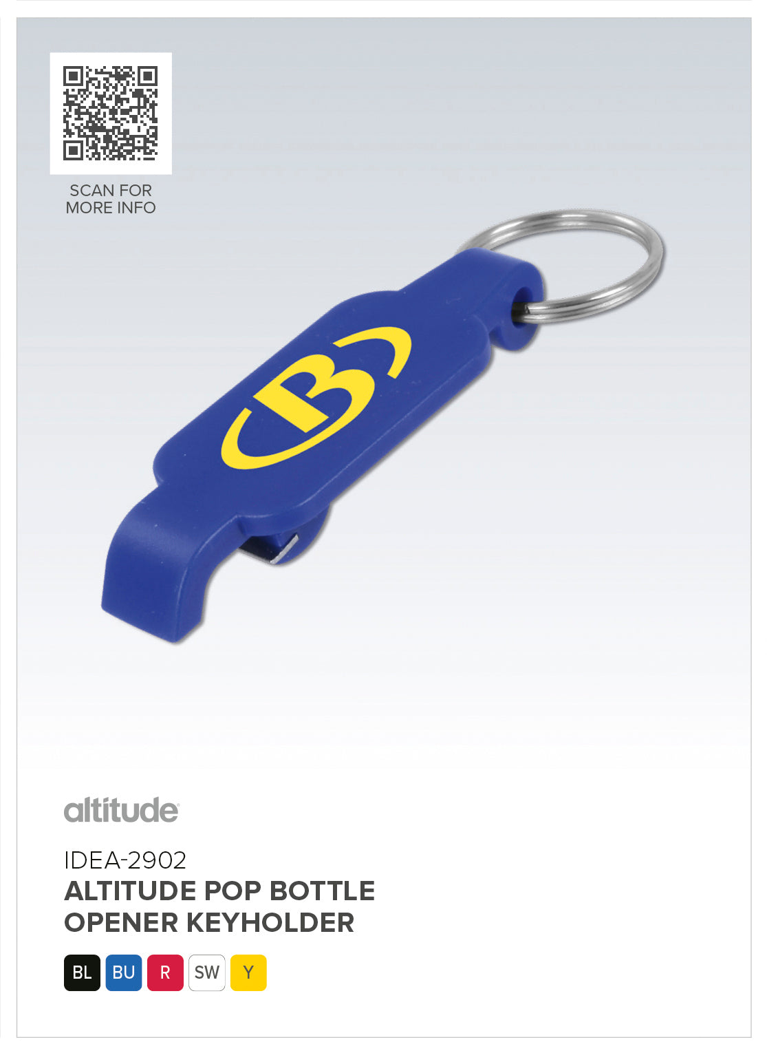 Altitude Pop Bottle Opener Keyholder
