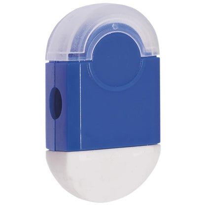 Altitude Duo Eraser & Sharpener - Solid White