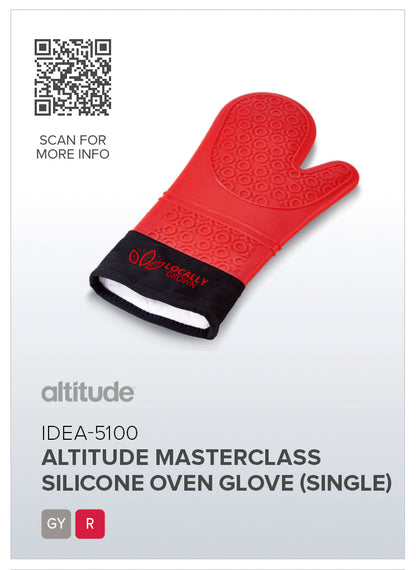 Altitude Masterclass Silicone Oven Glove (Single) - Lime