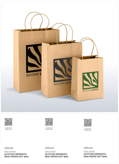 Altitude Memento Maxi Paper Gift Bag