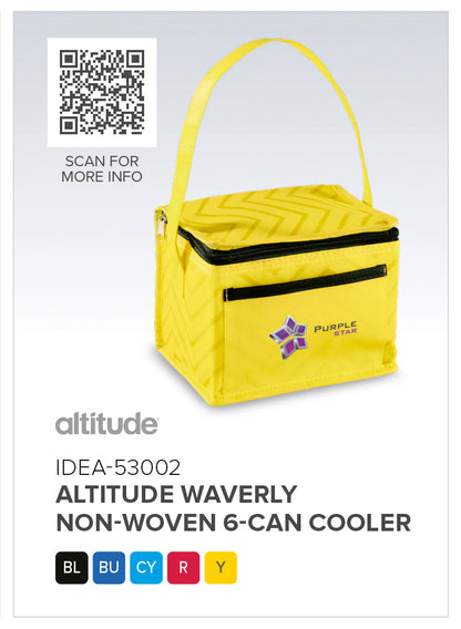 Altitude Waverly Non-Woven 6-Can Cooler