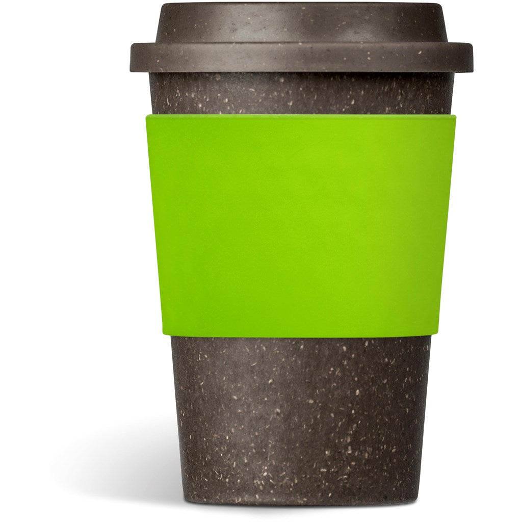 Kooshty Brown Bean Plastic Double-Wall Tumbler – 400ml