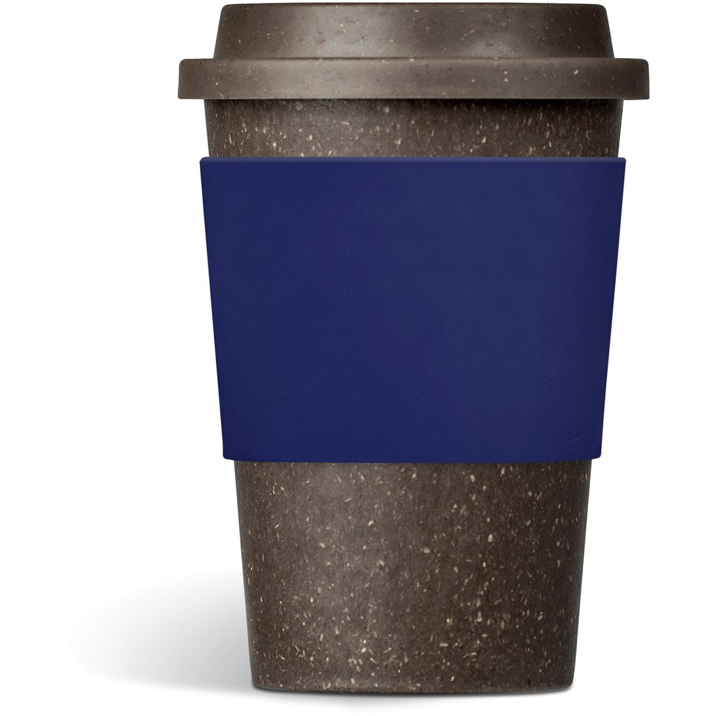 Kooshty Brown Bean Plastic Double-Wall Tumbler – 400ml