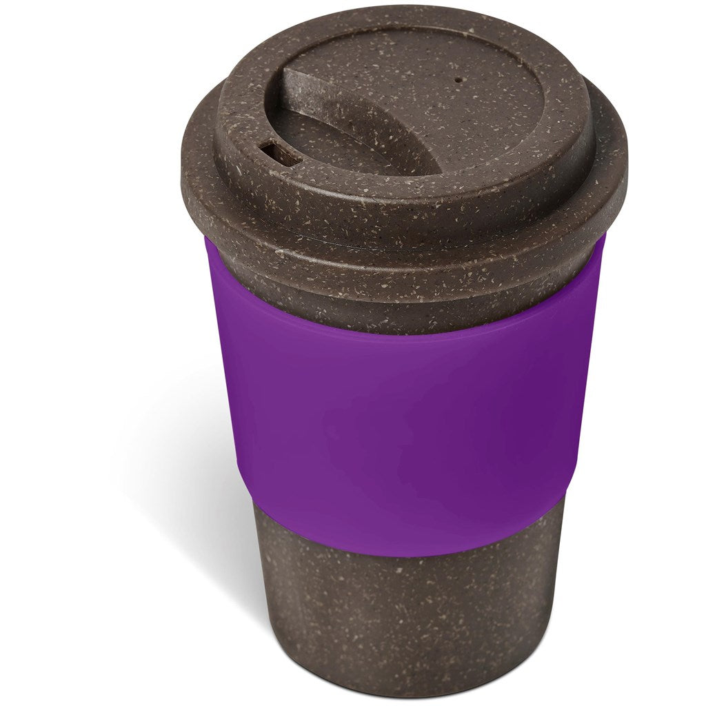Kooshty Brown Bean Plastic Double-Wall Tumbler – 400ml