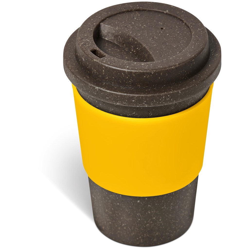 Kooshty Brown Bean Plastic Double-Wall Tumbler – 400ml