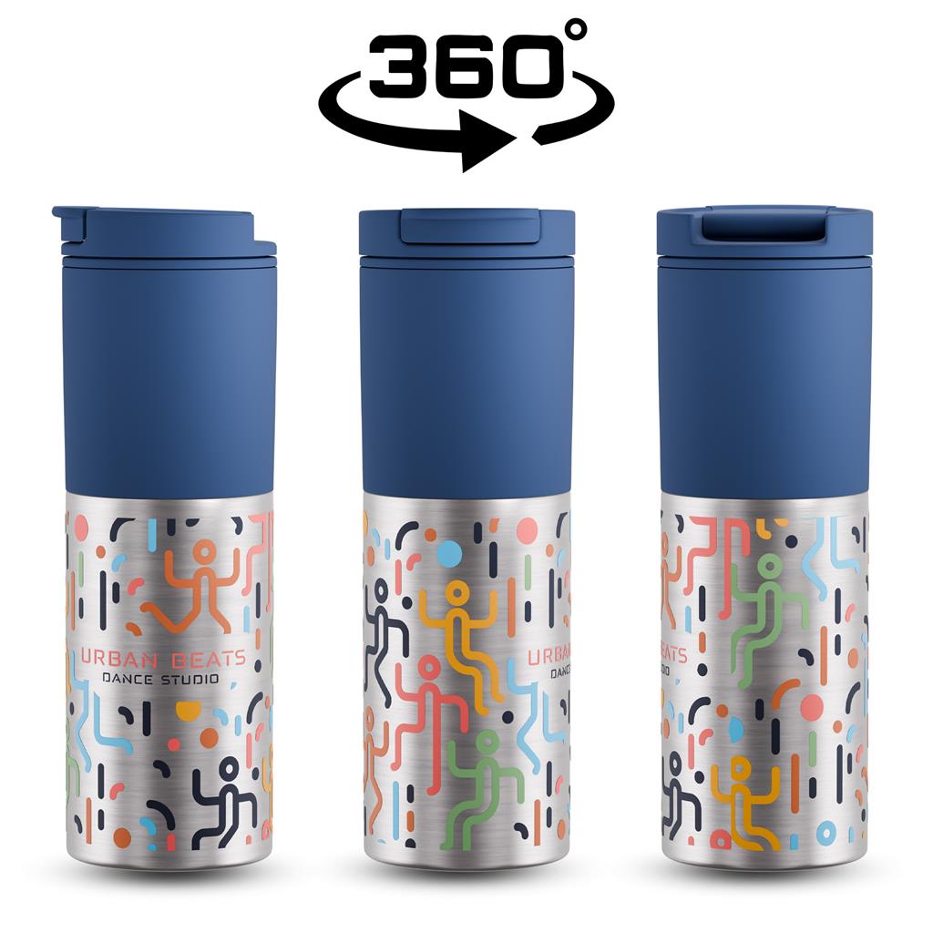 Kooshty Typhoon Stainless Steel & Plastic Double-Wall Tumbler - 450ml