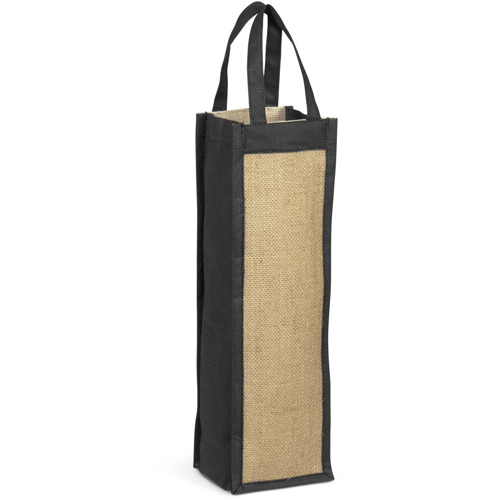 Bordeaux Jute Wine Tote