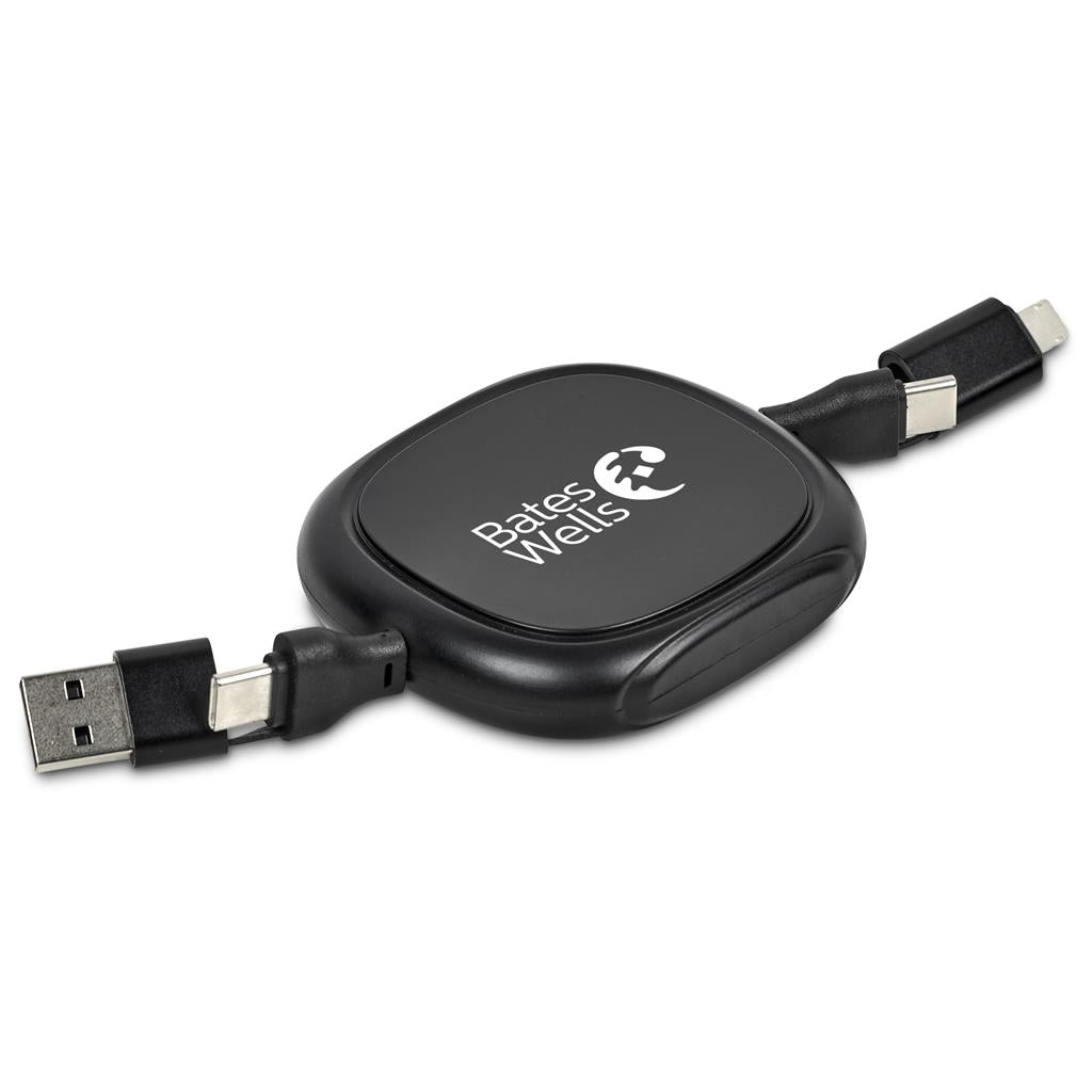 Altitude Balanko 4-in-1 Retractable Fast Charge 60W Cable