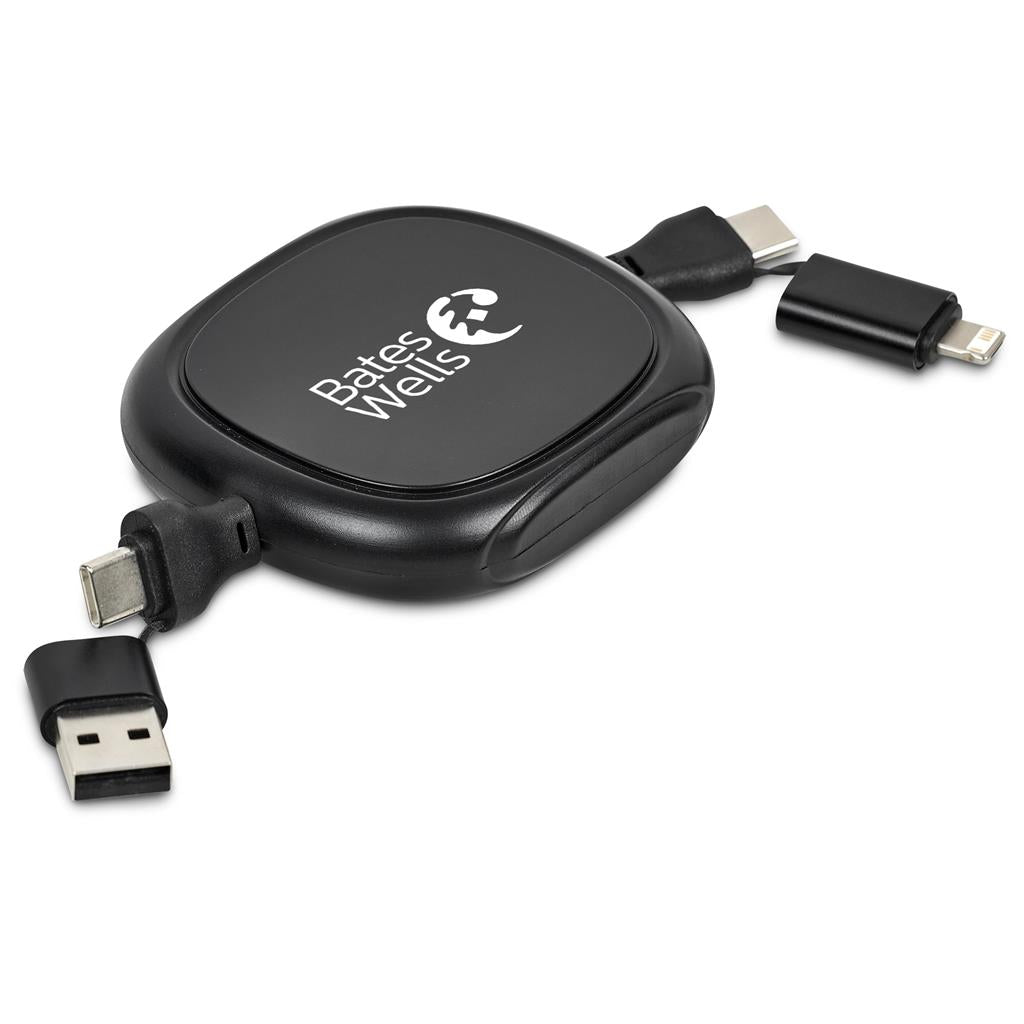 Altitude Balanko 4-in-1 Retractable Fast Charge 60W Cable