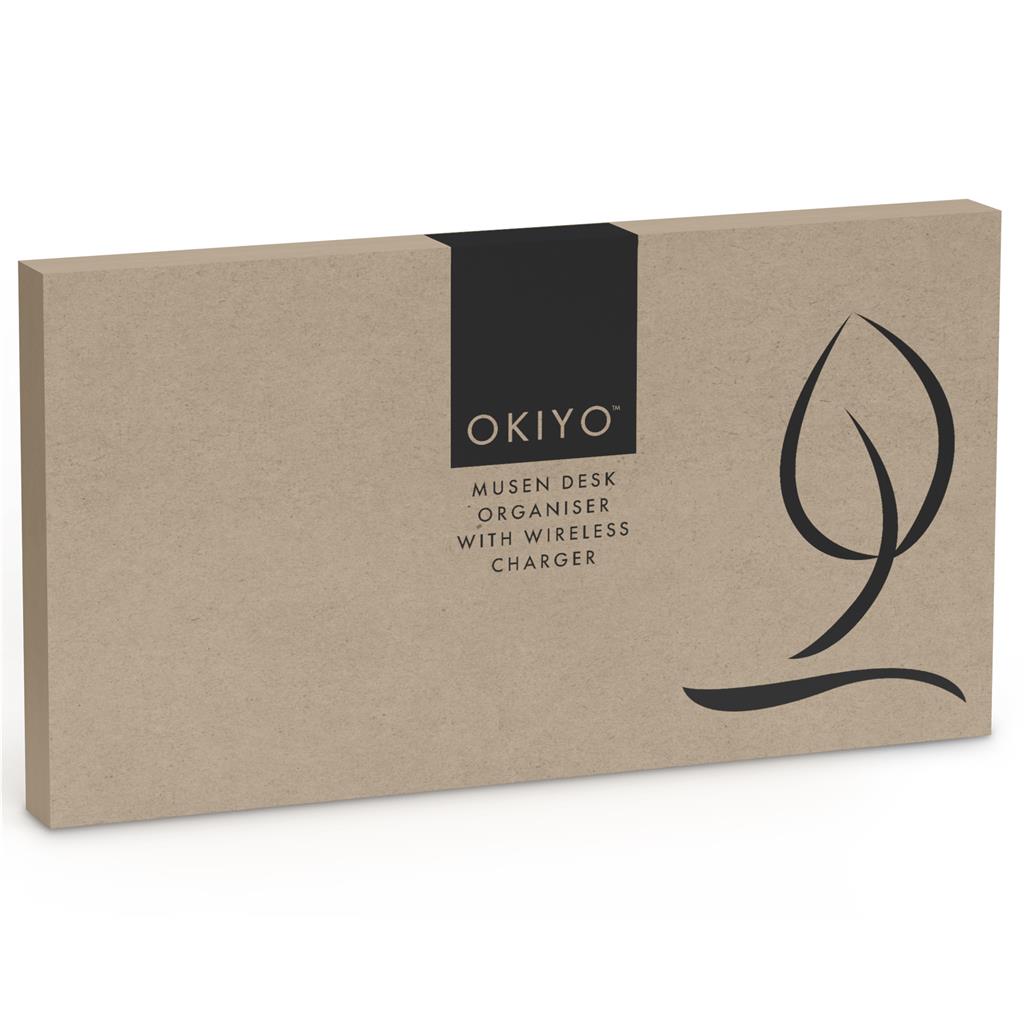 Okiyo Musen Desk Organiser with Wireless Charger