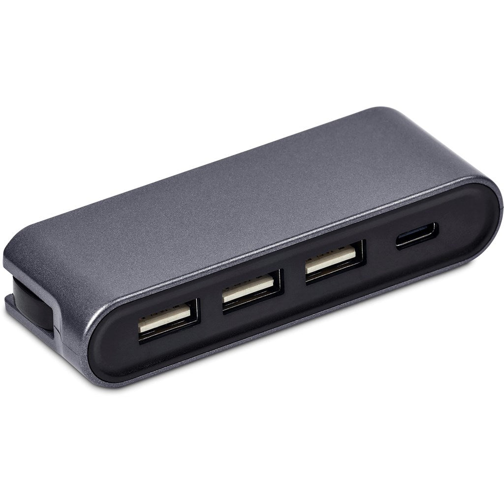 Swiss Cougar Dubai USB Hub - Gun Metal