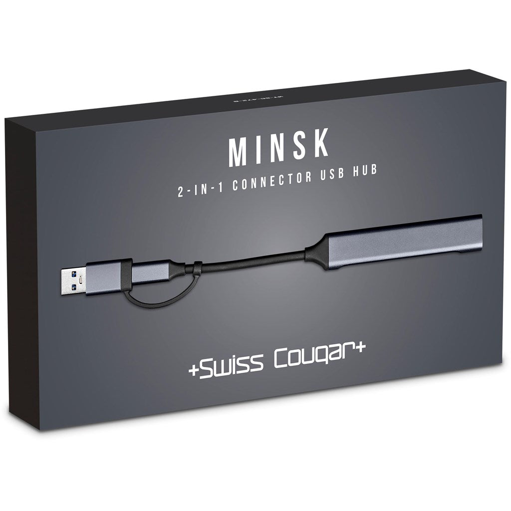 Swiss Cougar Minsk 2-n-1 Connector USB Hub