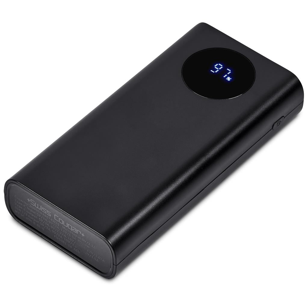 Swiss Cougar Busan Fast Charge 20W Power Bank - 20,000mAh
