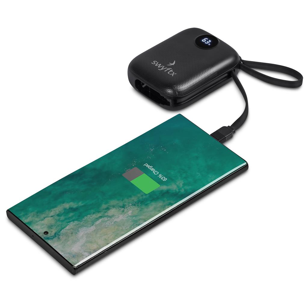 Swiss Cougar Stockton Fast Charge 22.5W Power Bank - 10000mAh