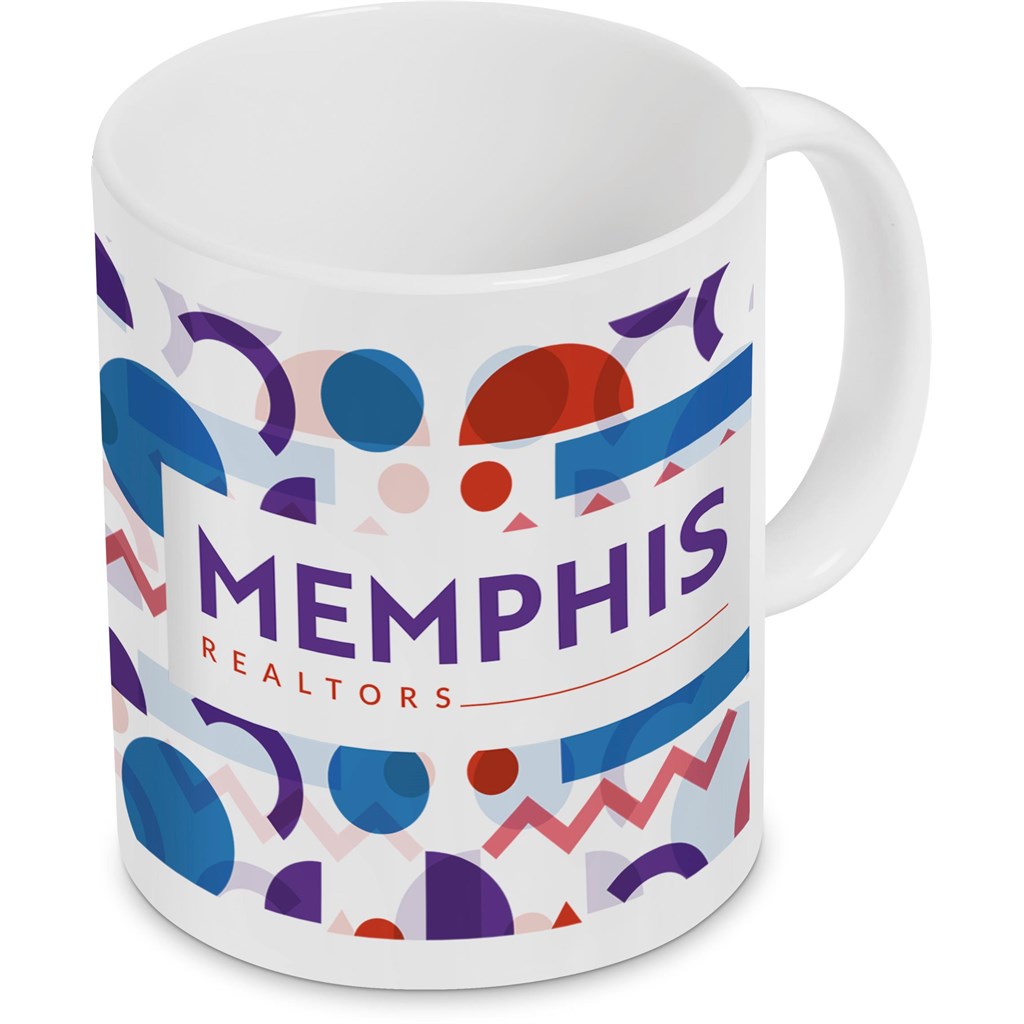 Blank Canvas Sublimation Ceramic Coffee Mug - 330ml