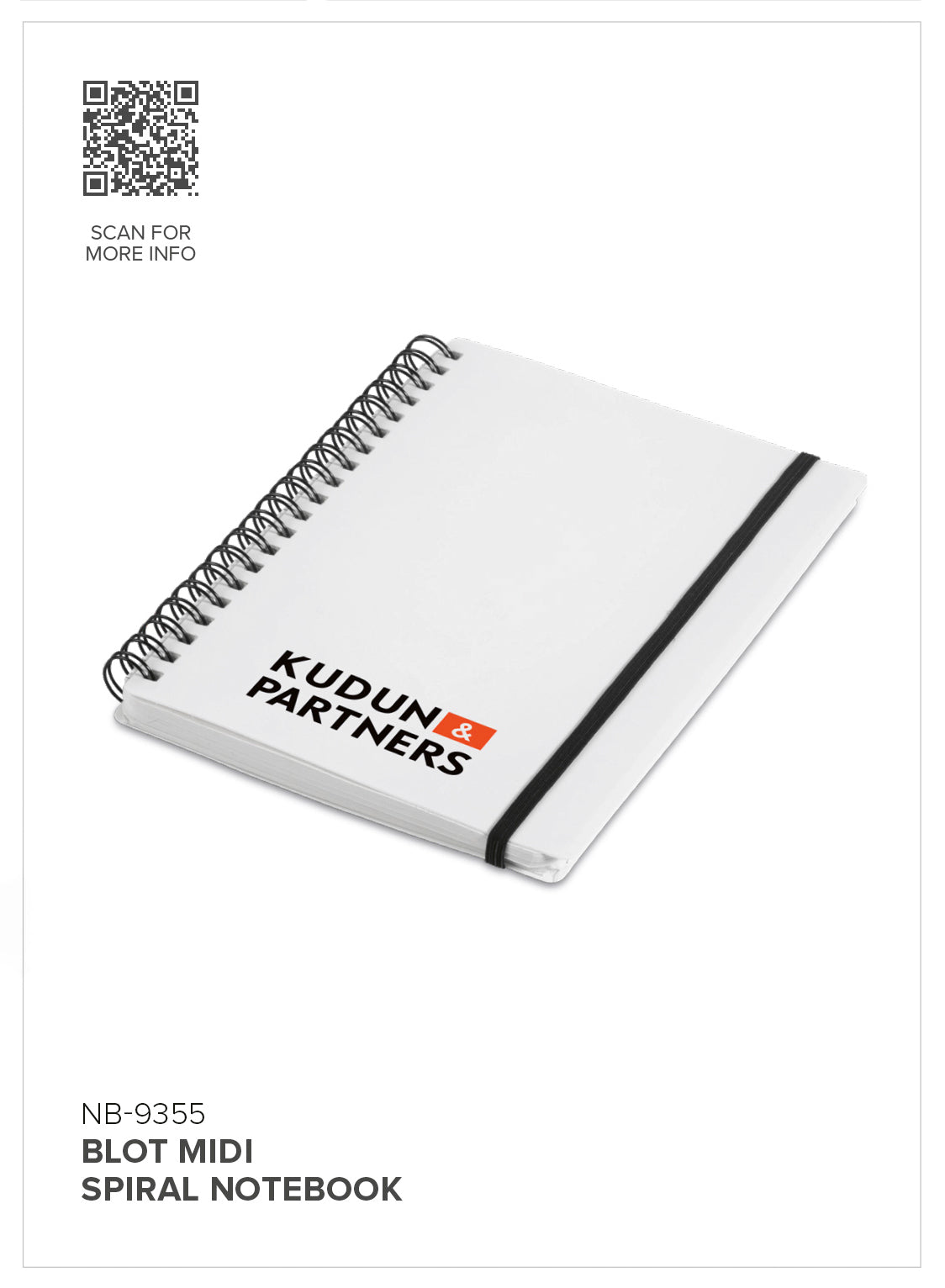Blot Midi Spiral Notebook