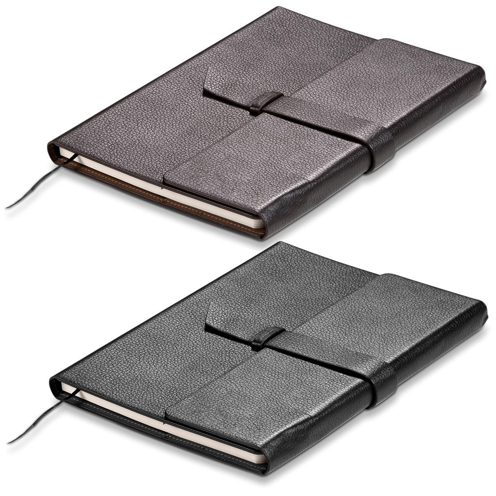 Tribeca Midi Hard Cover Notebook - Black