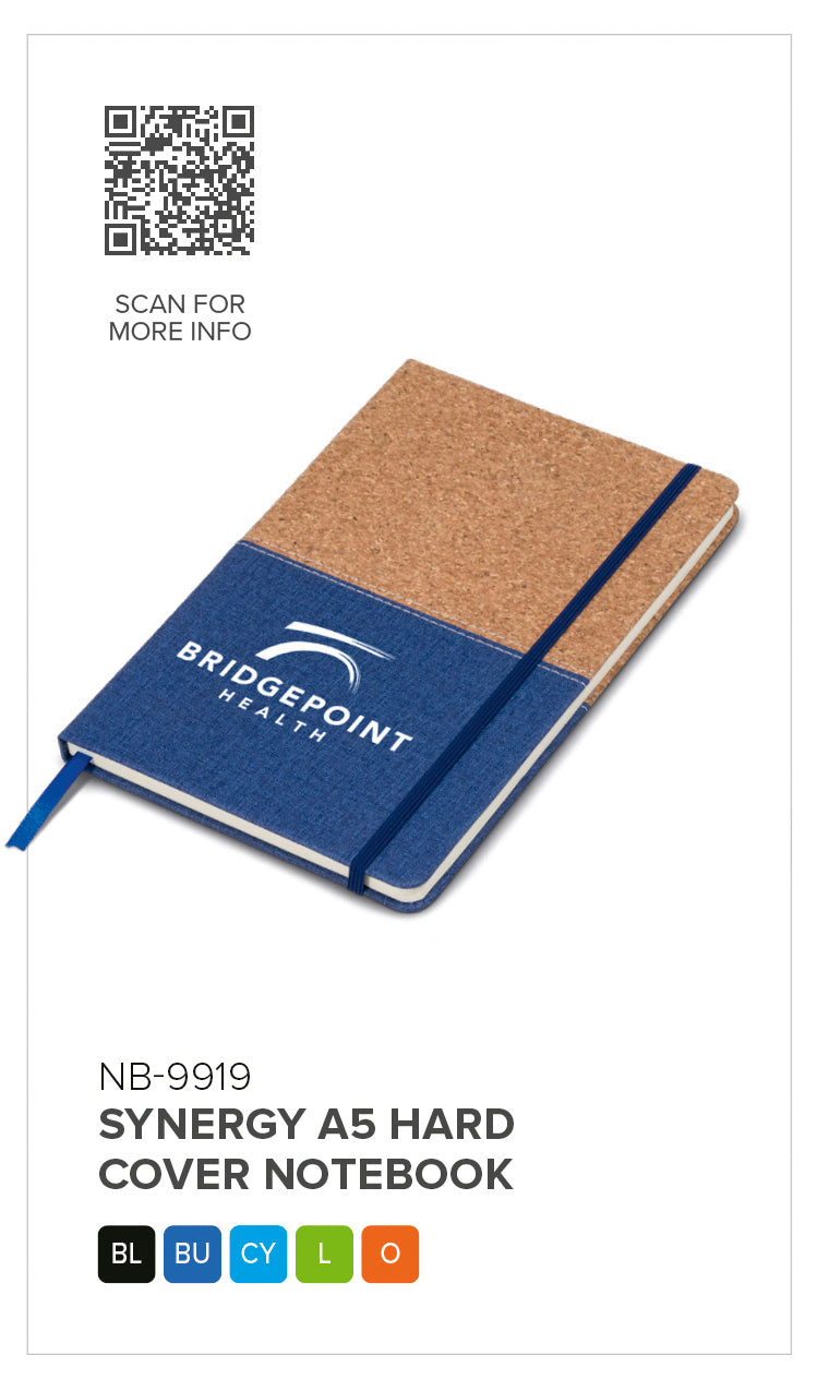 Synergy A5 Hard Cover Notebook