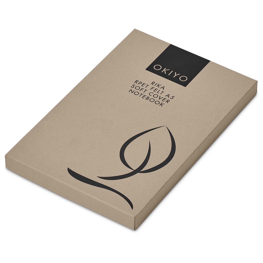 Okiyo Rika RPET Felt A5 Soft Cover Notebook