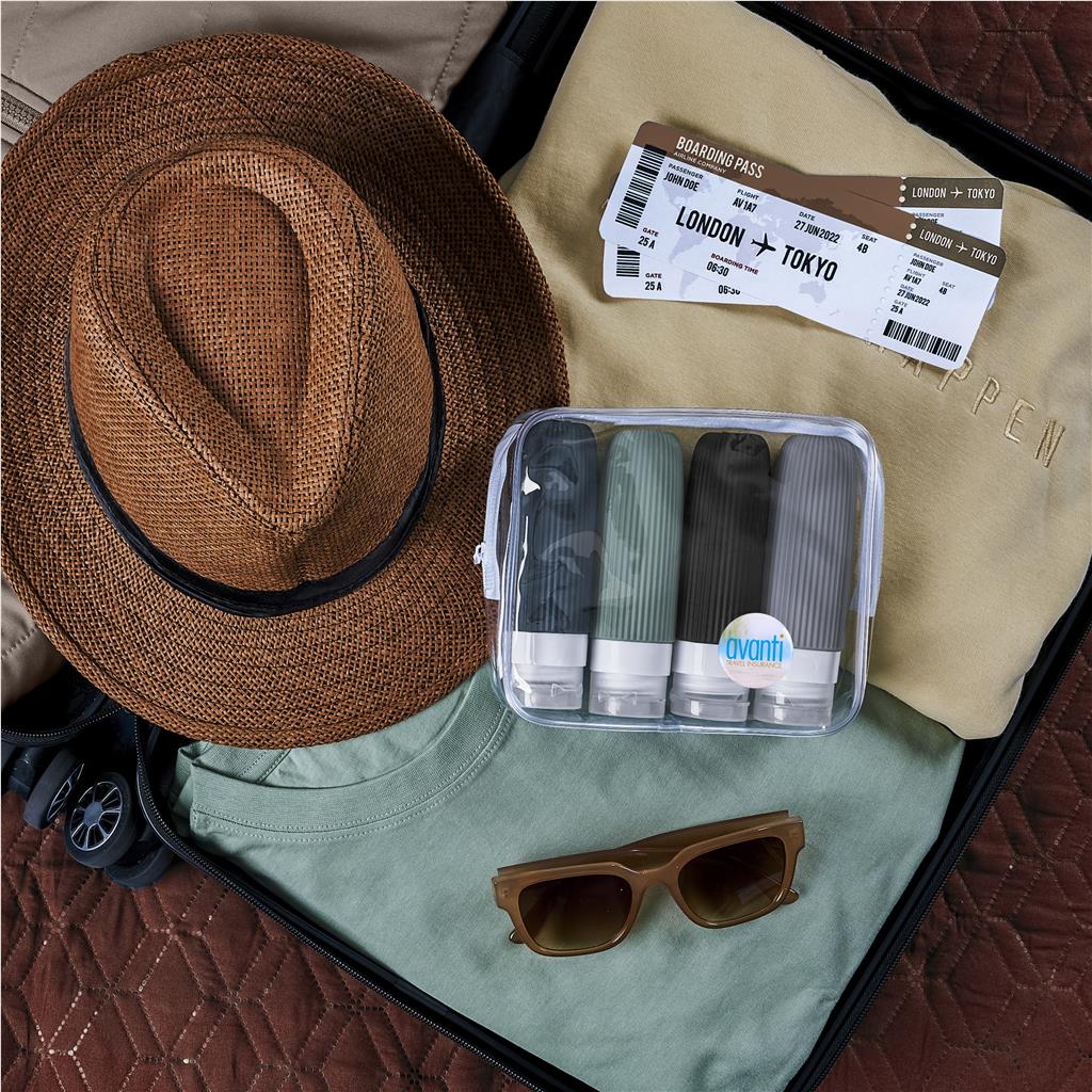 Serendipio Pack Mate Silicone Travel Set