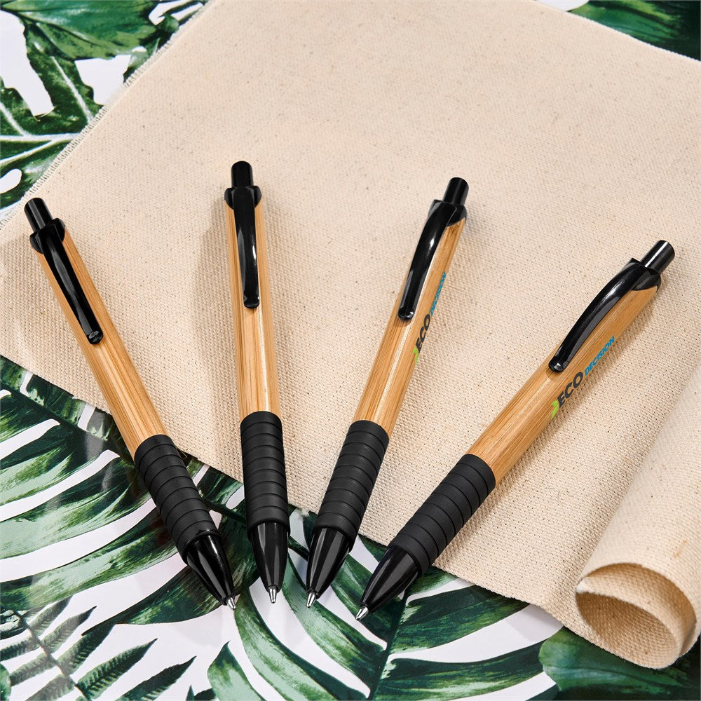 Okiyo Sora Bamboo Ball Pen - Black