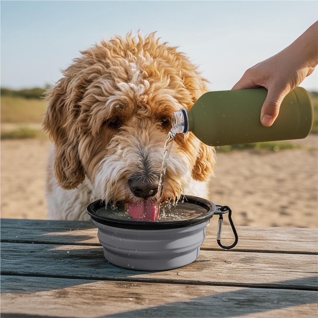 Altitude Harley Collapsible Pet Bowl – 650ml