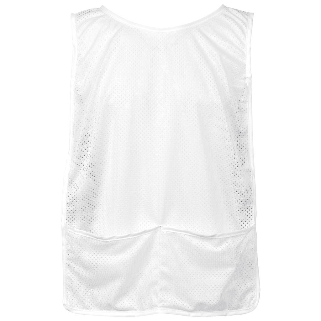 Hoppla Jackal Caddy Bib with PVC Name Sleeve-White