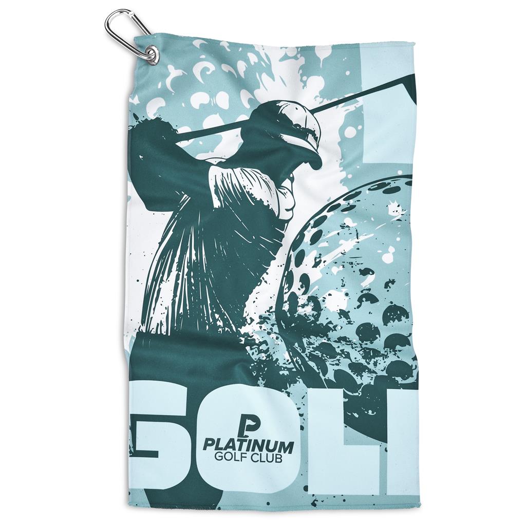 Hoppla Clubhouse Golf Towel - Single Sided Branding