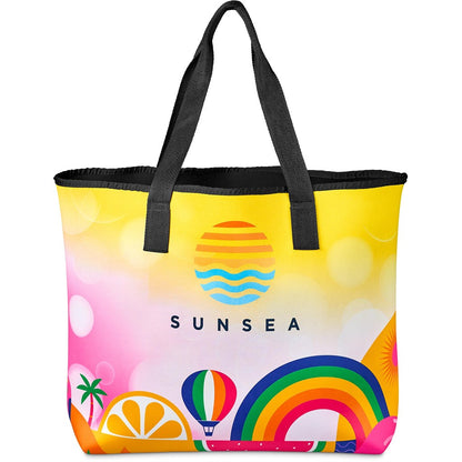 Pre-Printed Sample Hoppla Boulders Neoprene Beach Bag