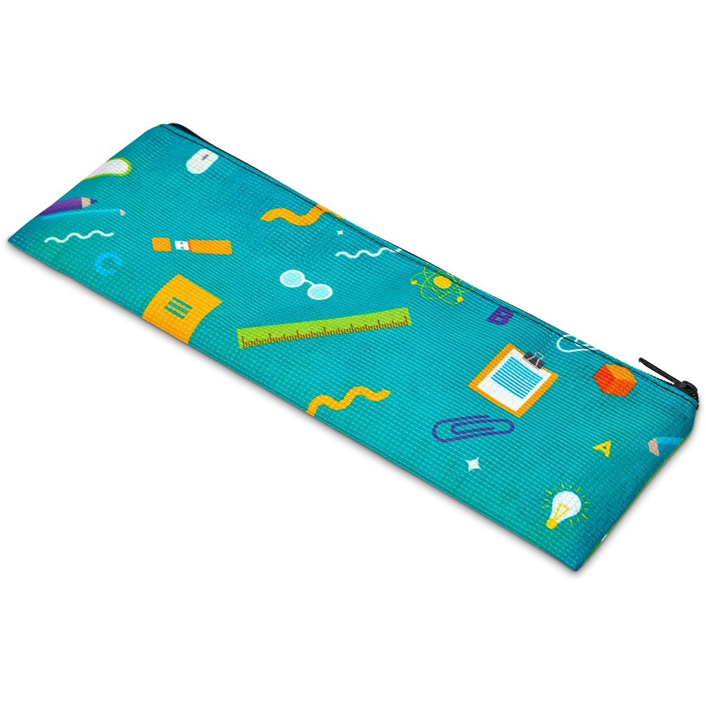 Pre-Printed Sample Hoppla Parker RPET Stitch-Bond Pencil Case