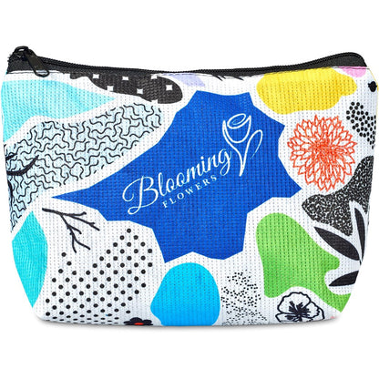 Pre-Printed Sample Hoppla Leanne RPET Stitch-Bond Midi Toiletry Bag