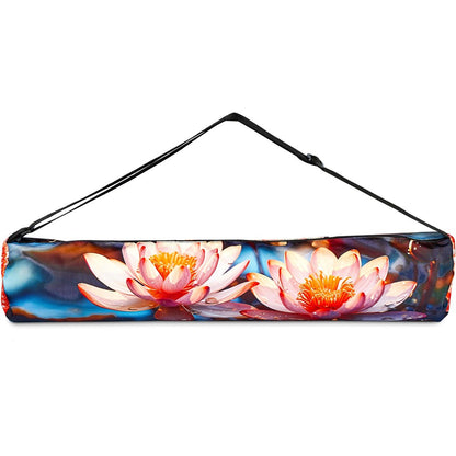 Pre-Printed Sample Hoppla Wilderness Polyester Yoga Bag