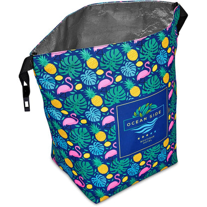 Pre-Printed Sample Hoppla Protea Polyester Lunch Cooler