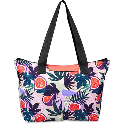 Pre-Printed Sample Hoppla Rosebank Polyester Roll-Up Tote Bag