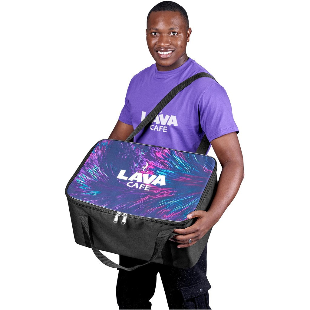 Pre-Printed Sample Hoppla Sudwala Food Delivery Cooler Bag