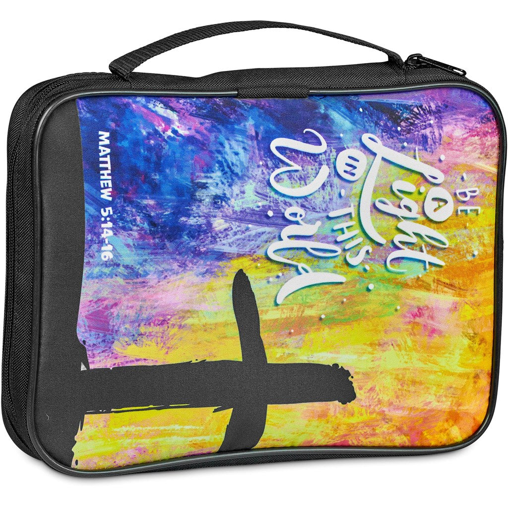 Pre-Printed Sample Hoppla Faith Bible Book Bag