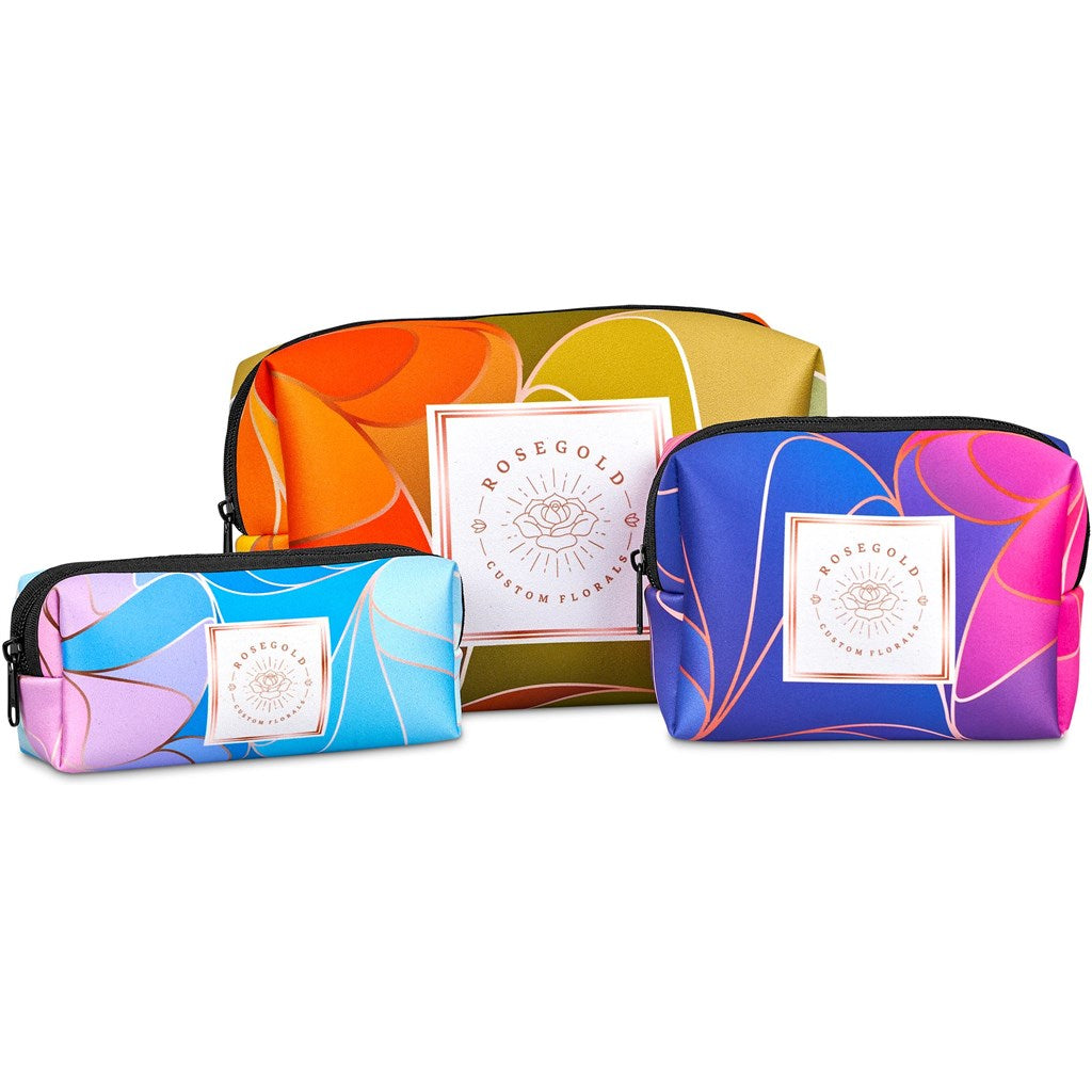 Pre-Printed Sample Hoppla Emma Neoprene Makeup Bag