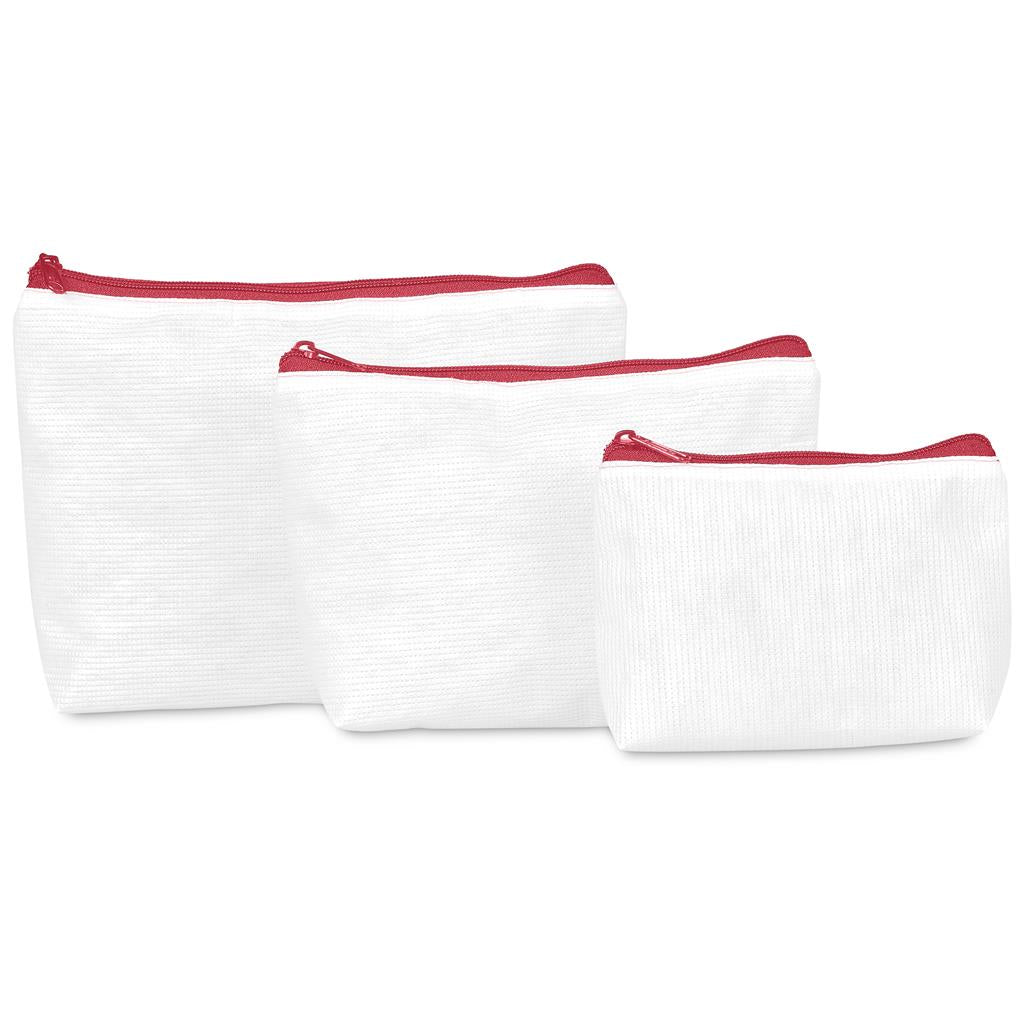 Pre-Production Sample Hoppla RPET Stitch-Bond Mini Toiletry Bag