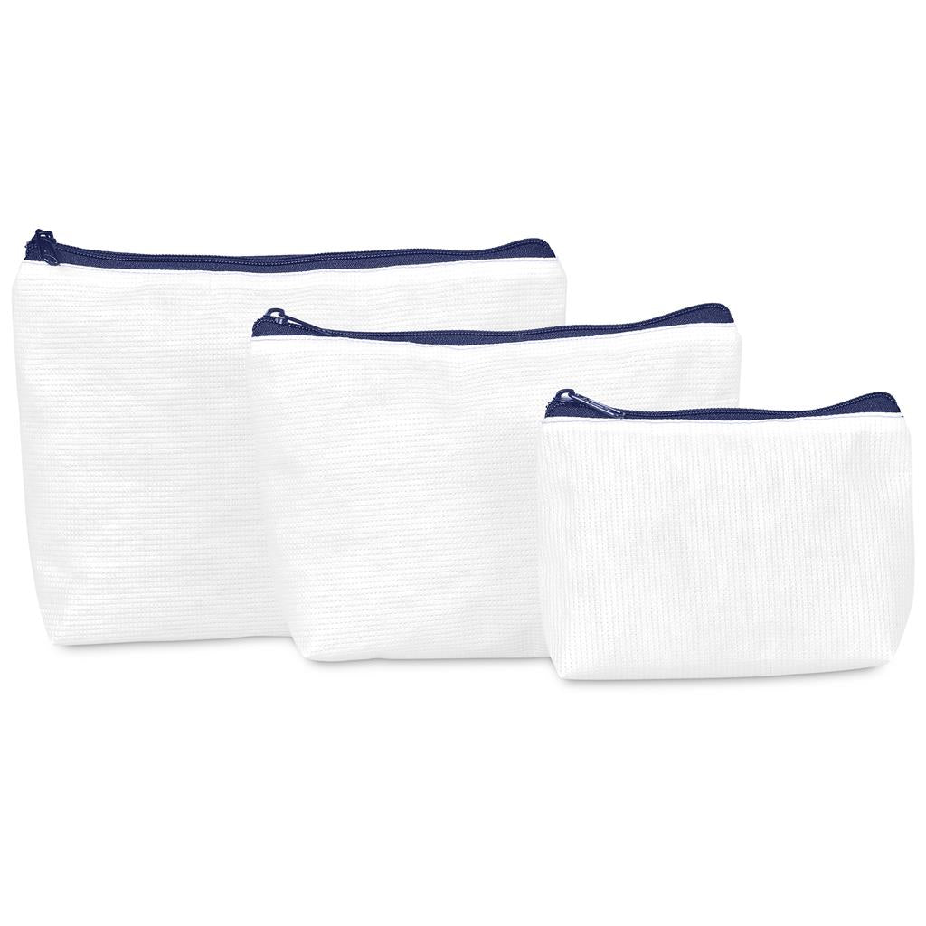 Pre-Production Sample Hoppla Leanne RPET Stitch-Bond Maxi Toiletry Bag