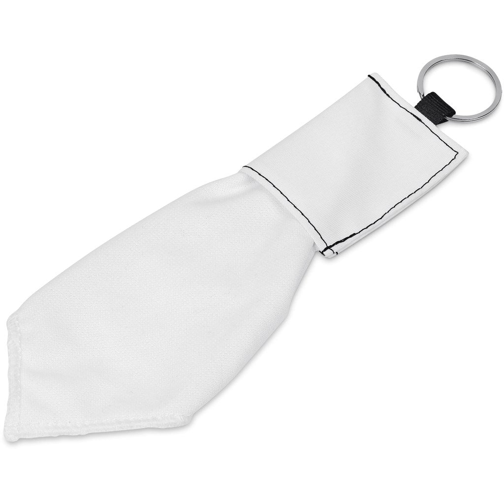 Pre-Production Sample Hoppla Aquila Polyester Keyring Pouch with Cleaning Cloth