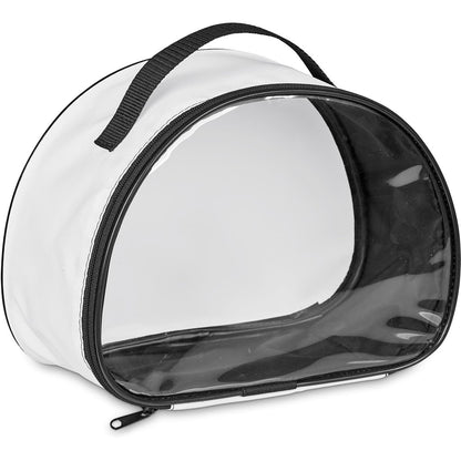 Pre-Production Sample Hoppla Aloe Toiletry Bag With PVC Front Window