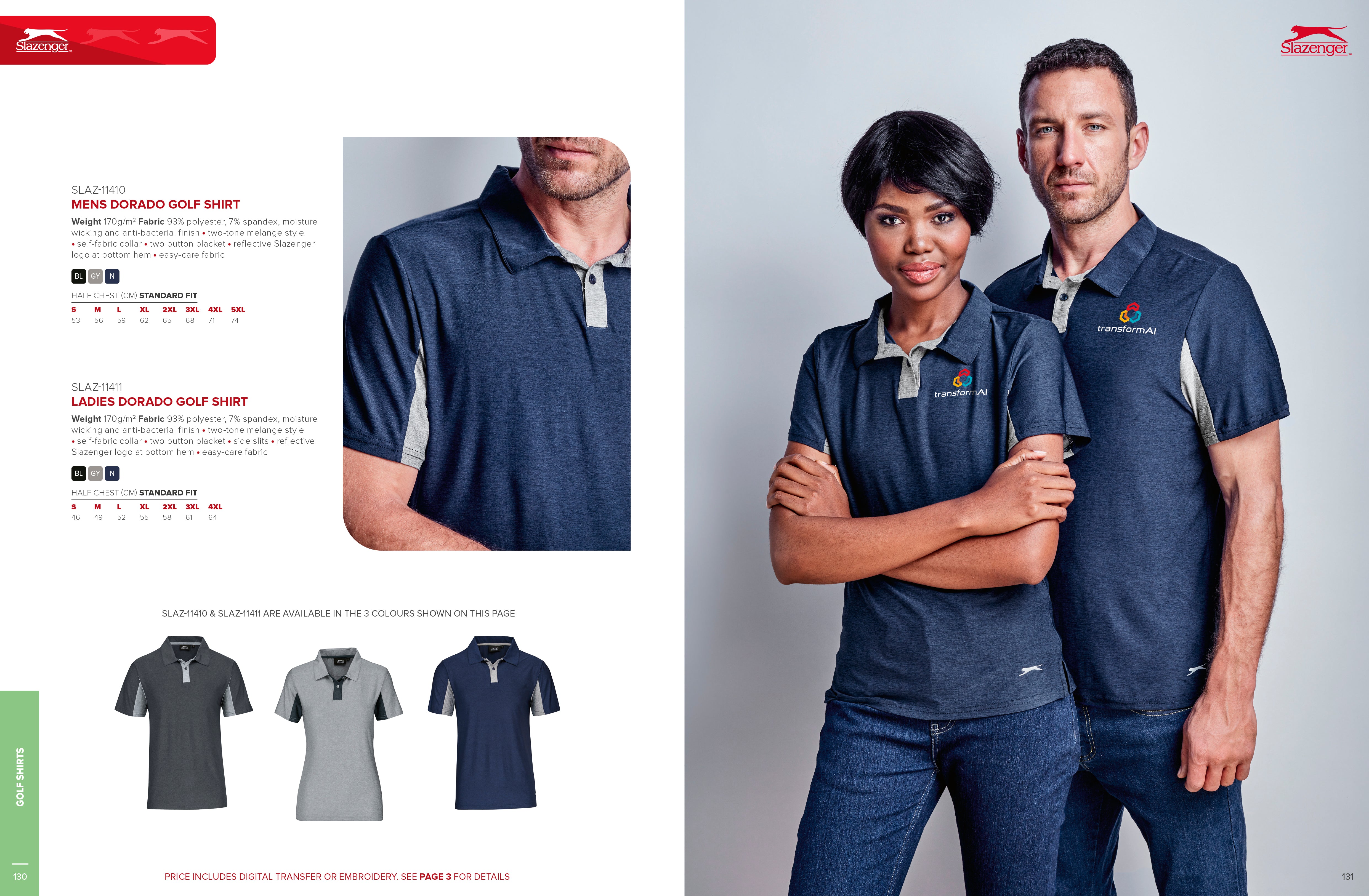 Mens Dorado Golf Shirt