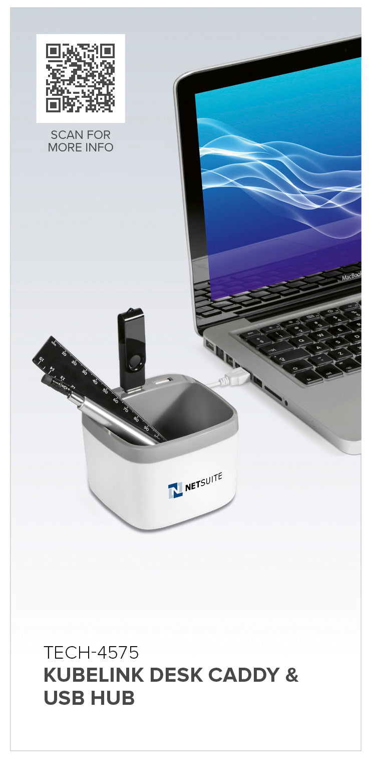 Kubelink 2-In-1 Desk Caddy