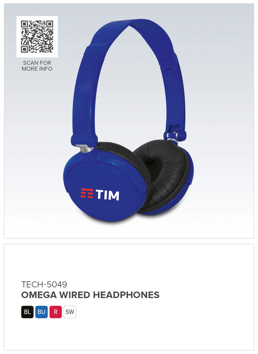 Omega Wired Headphones