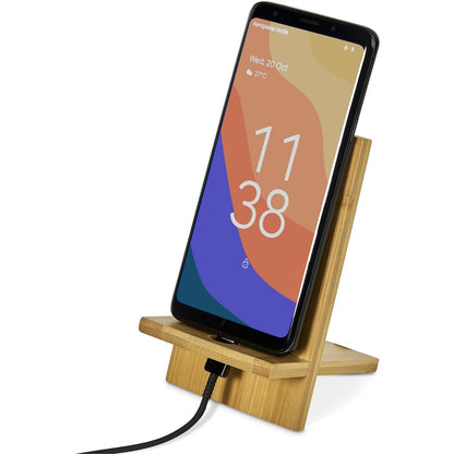 Okiyo Ekslens Bamboo Phone Stand